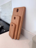 English Cherry Chopping Board Set