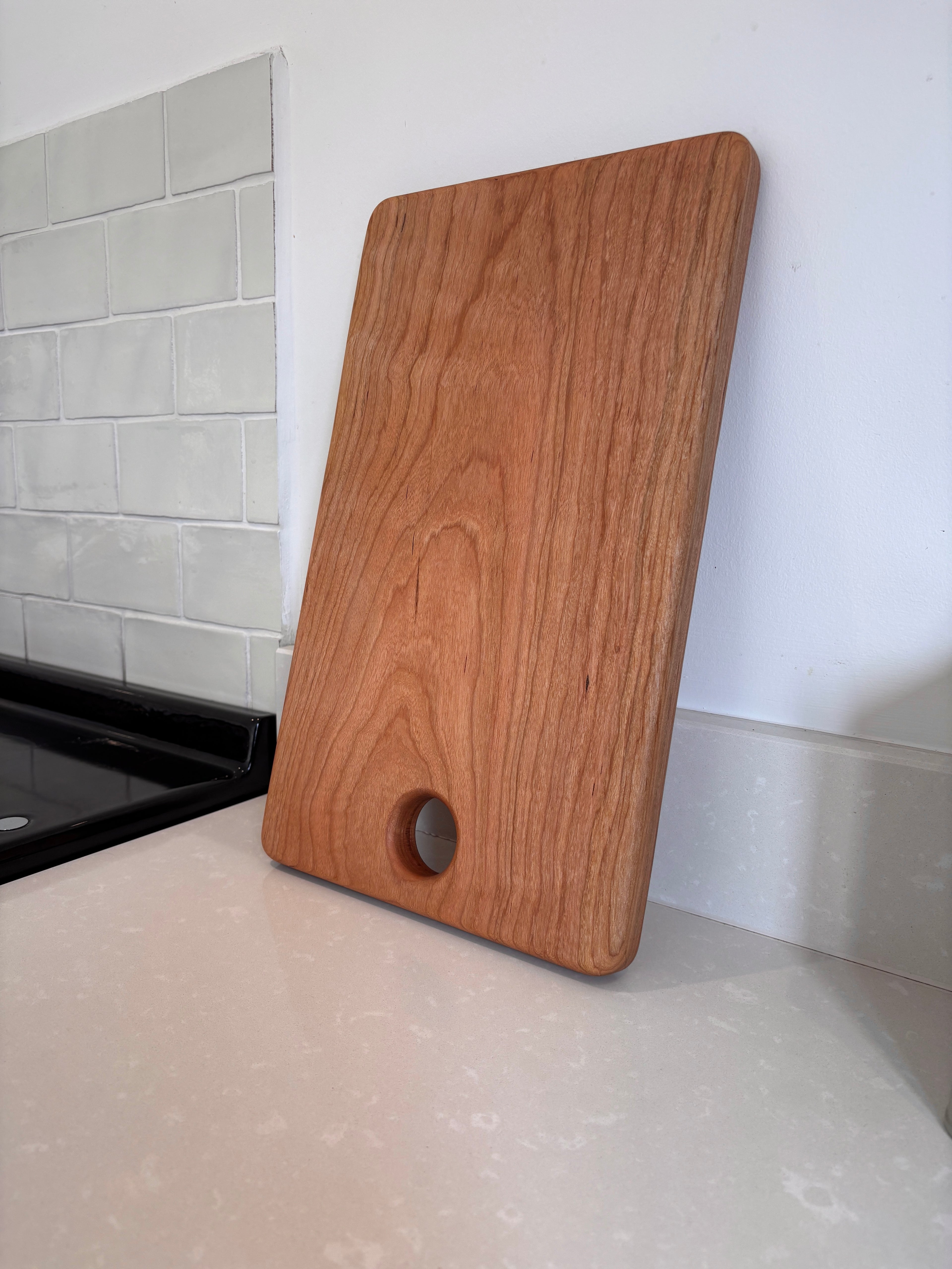 Large English Cherry Chopping Board