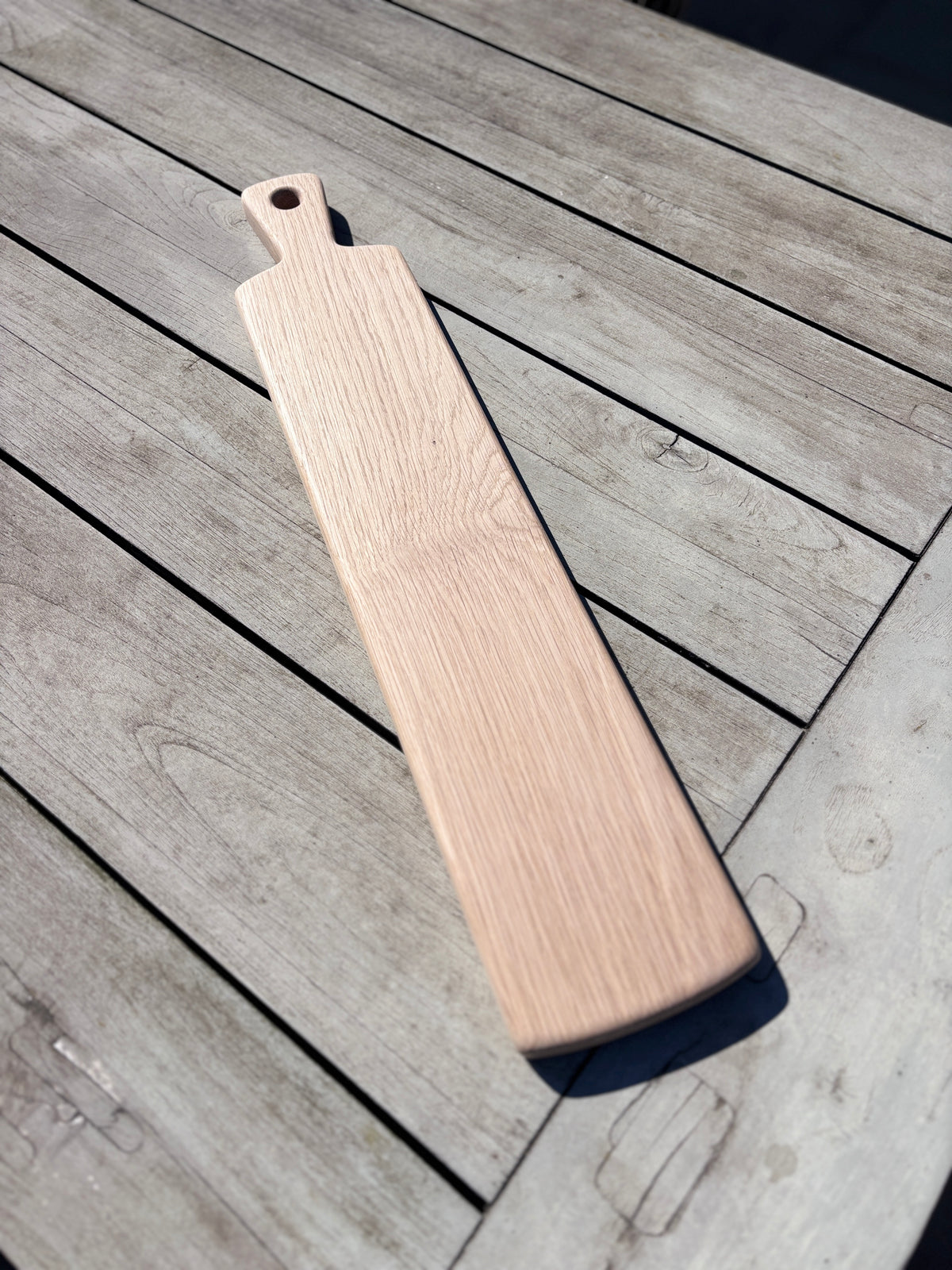 Narrow English Oak Charcuterie Board