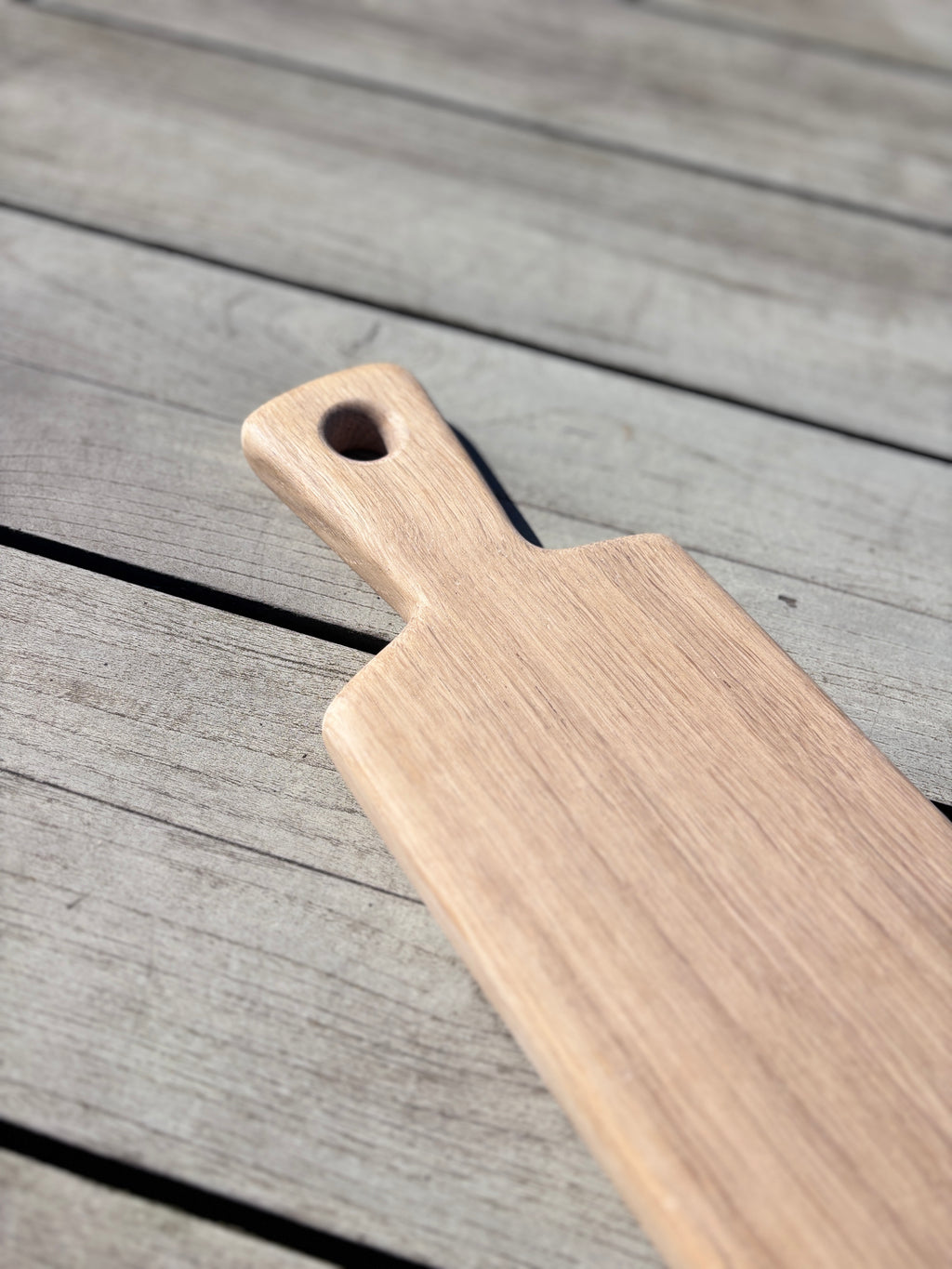 Narrow English Oak Charcuterie Board