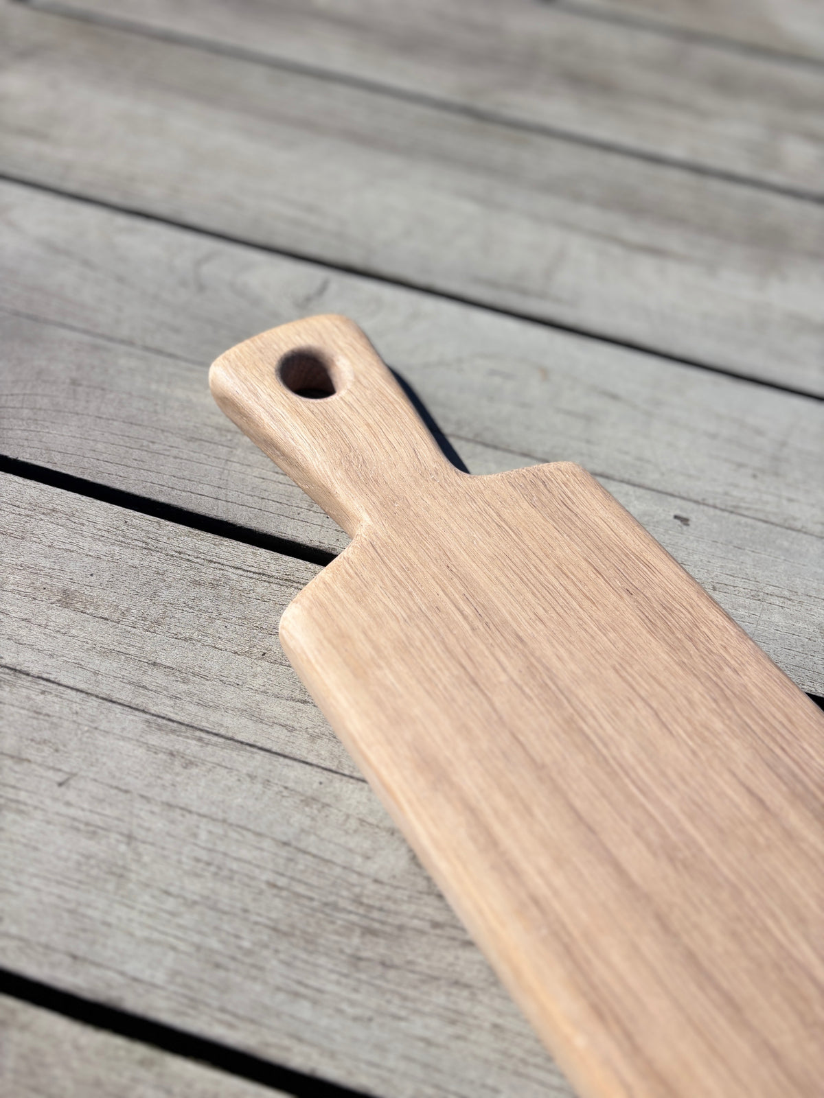 Narrow English Oak Charcuterie Board