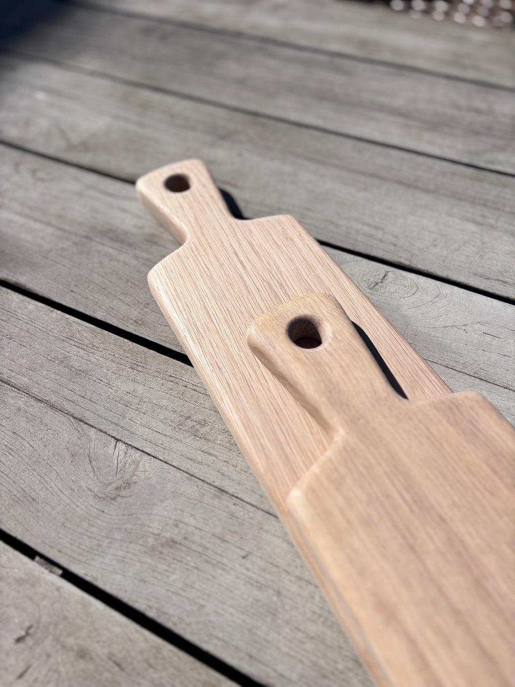 Narrow English Oak Charcuterie Board