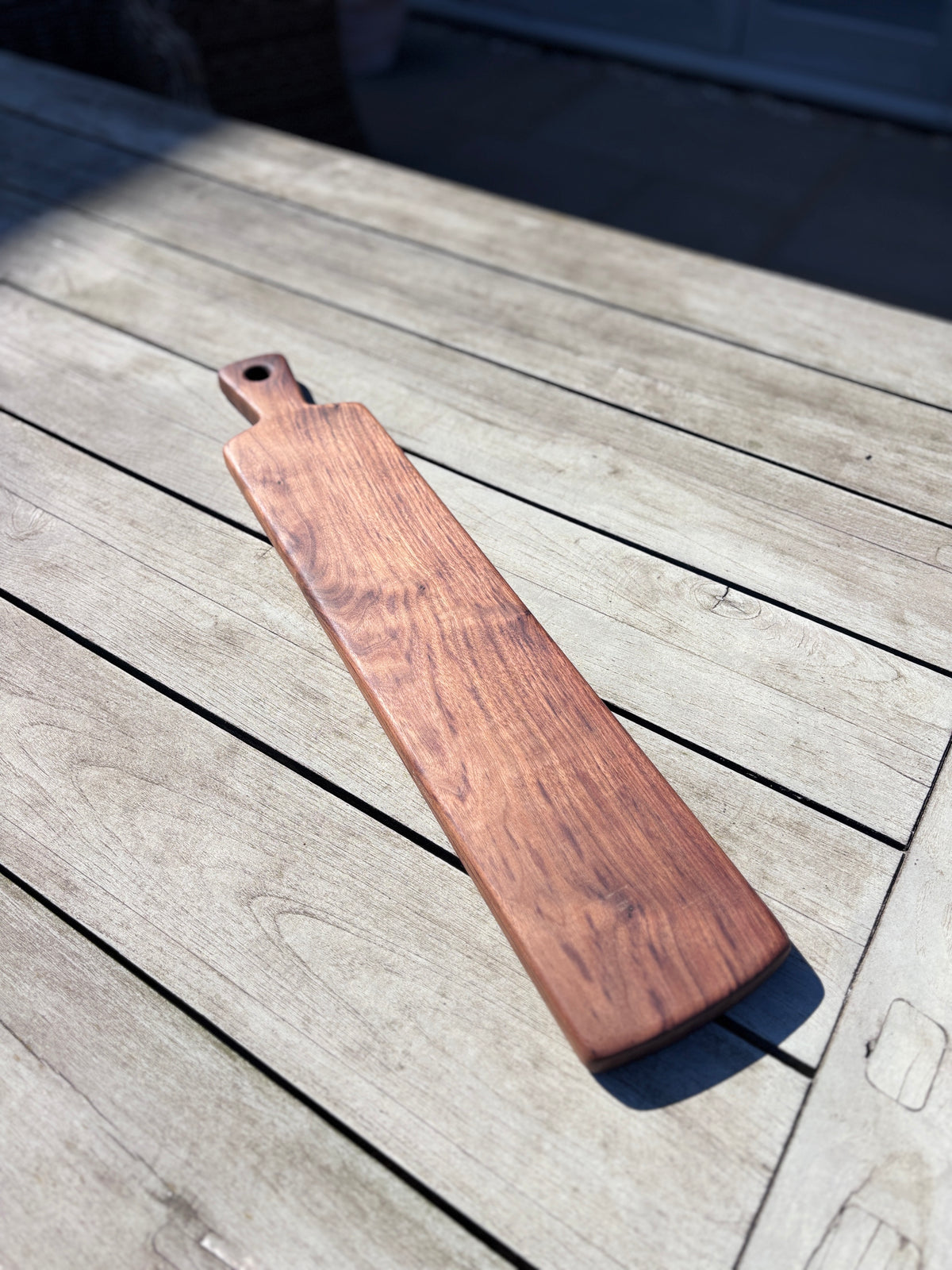 Narrow Black Walnut Charcuterie Board