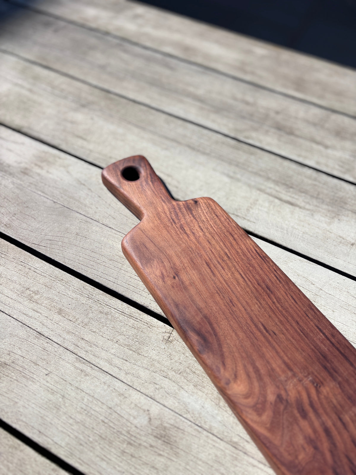Narrow Black Walnut Charcuterie Board