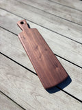 Narrow Black Walnut Charcuterie Board