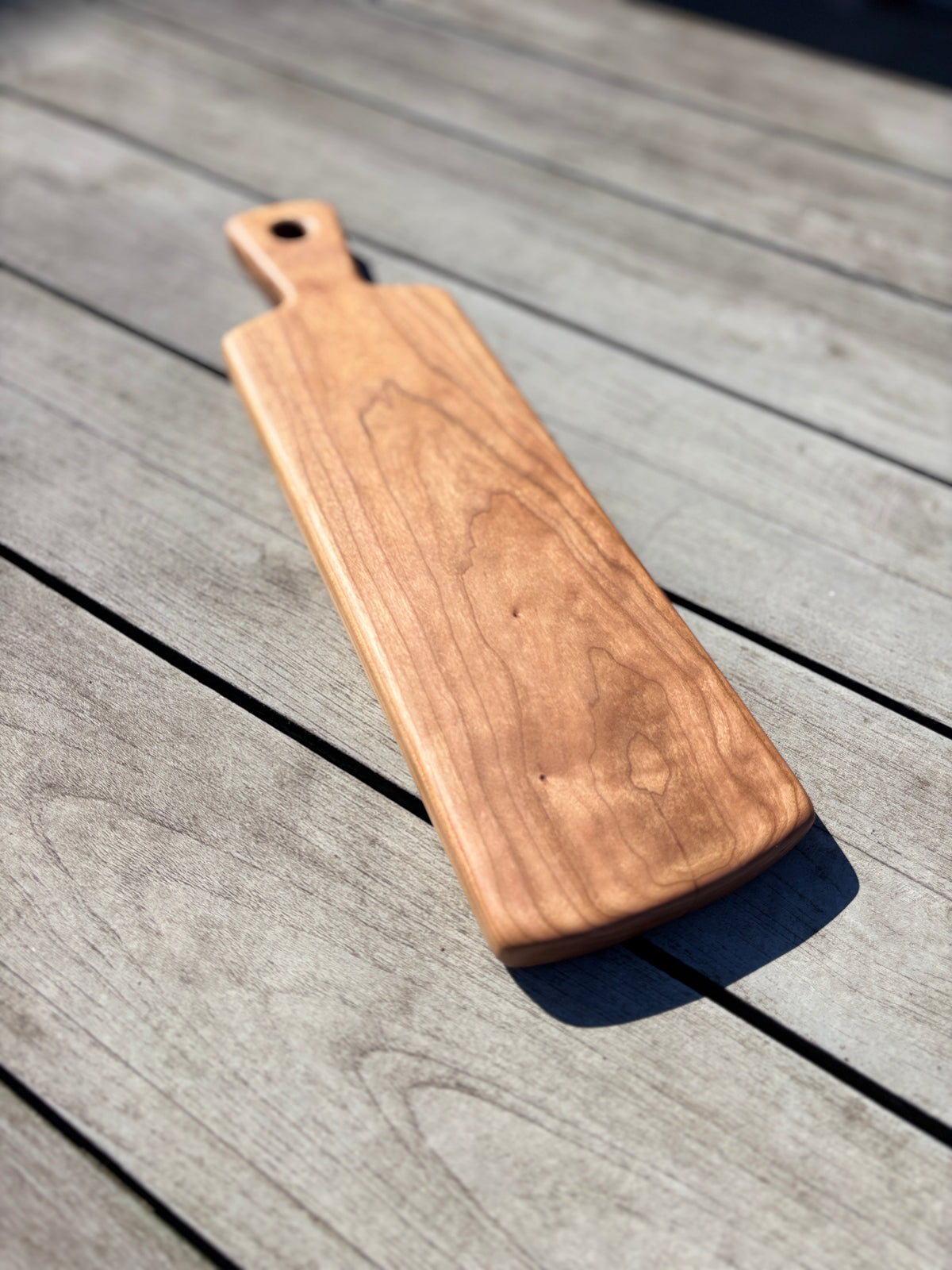 Narrow English Cherry Charcuterie Board