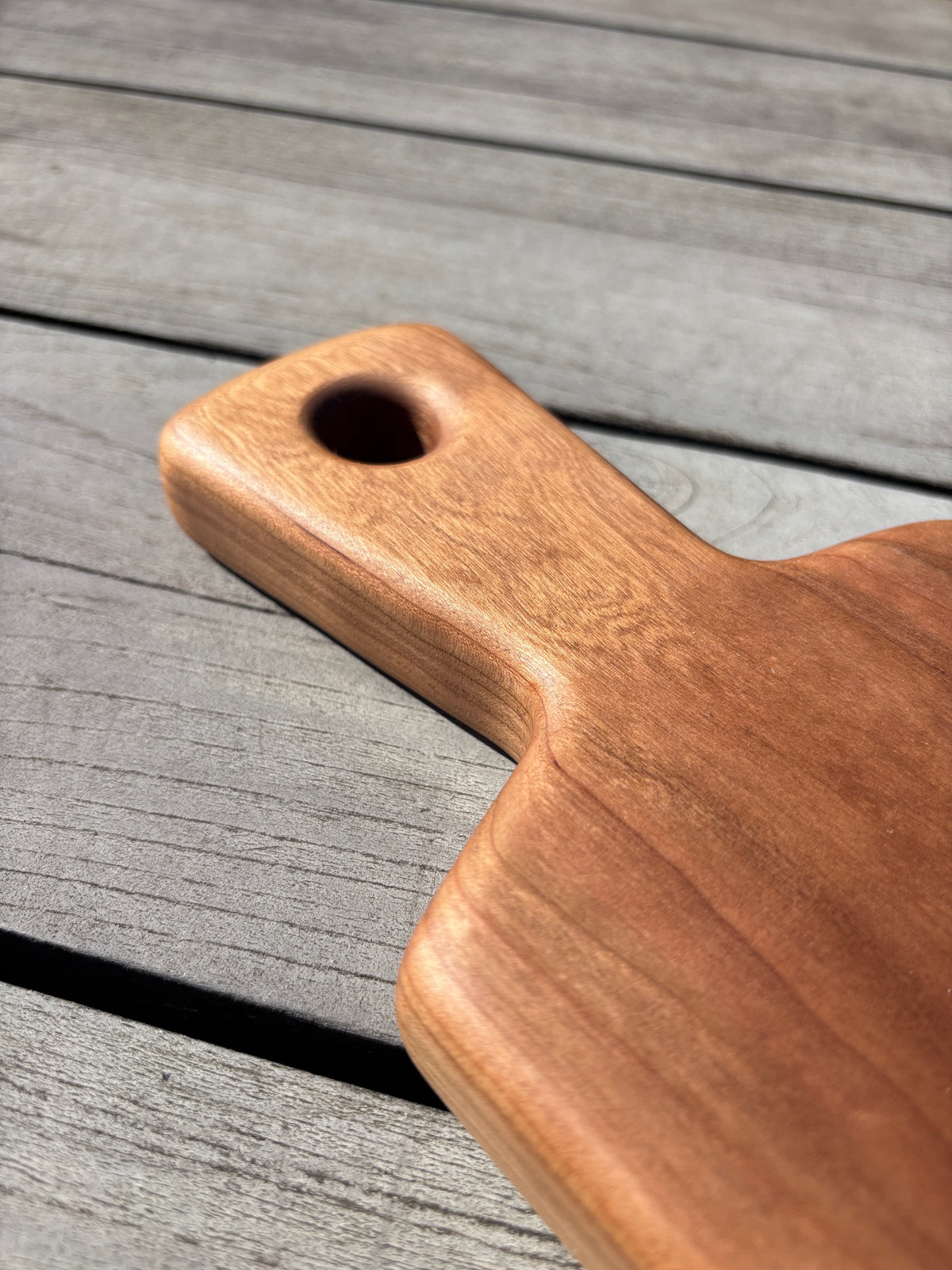 Narrow English Cherry Charcuterie Board