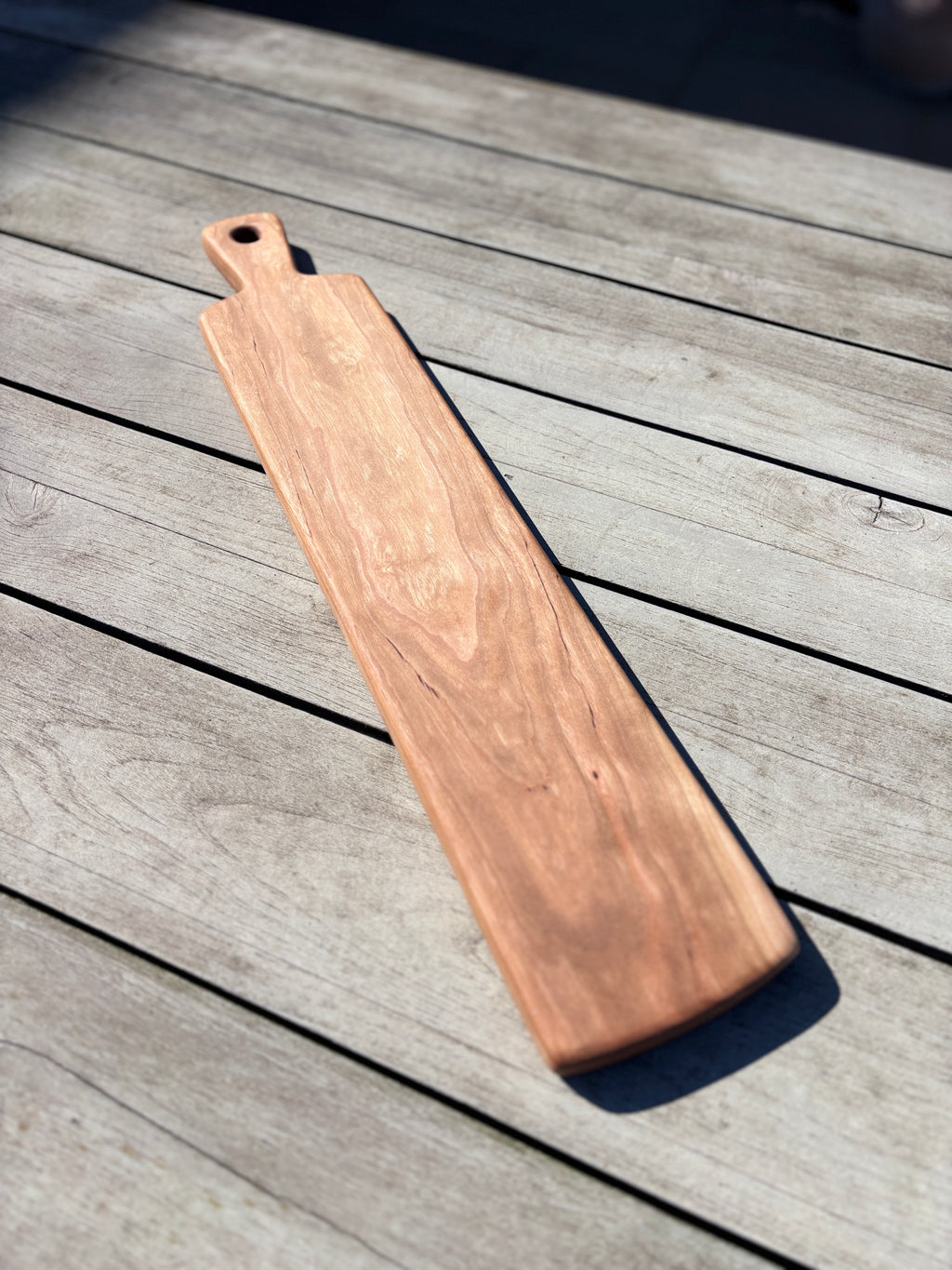 Narrow English Cherry Charcuterie Board