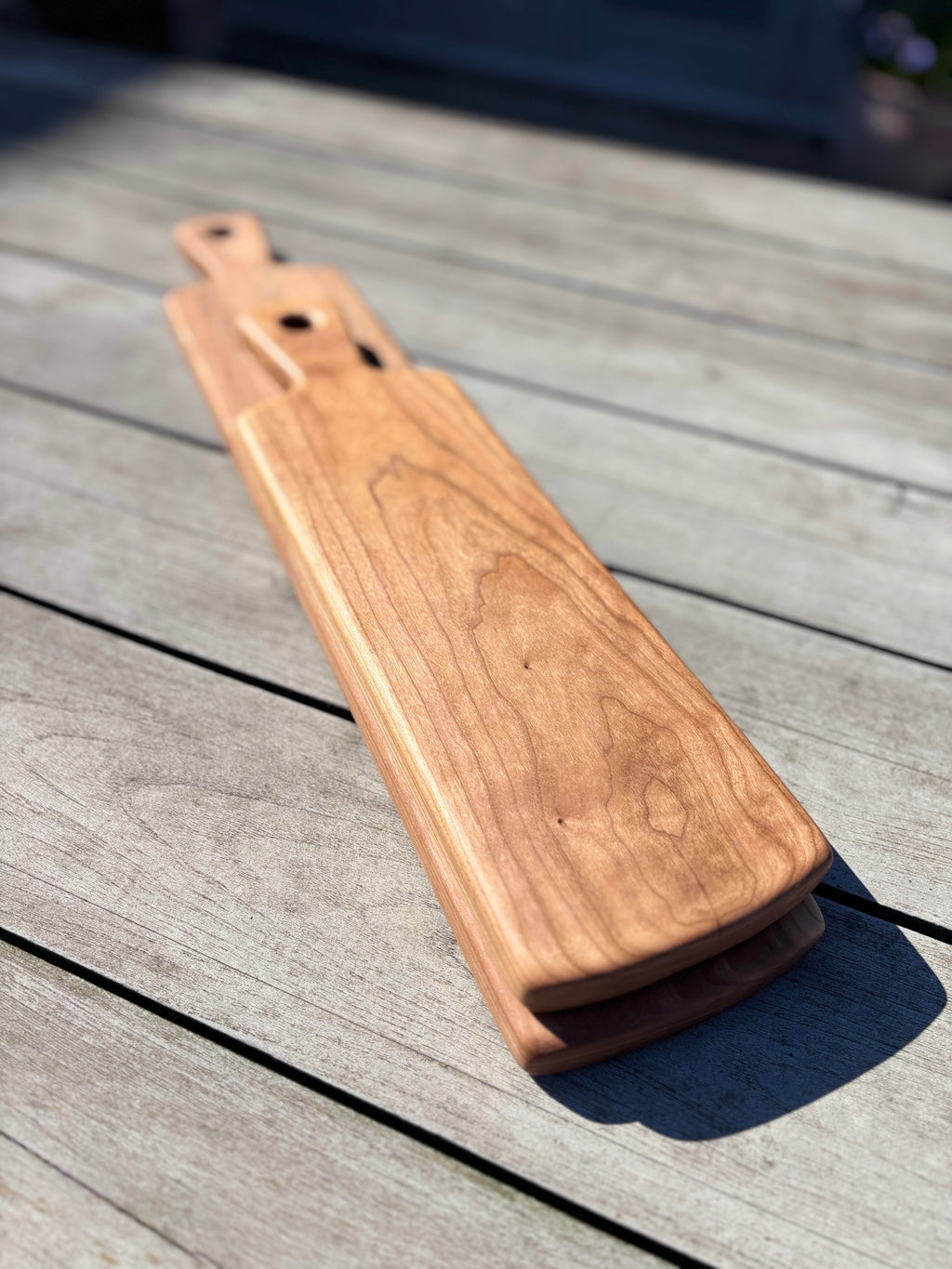 Narrow English Cherry Charcuterie Board