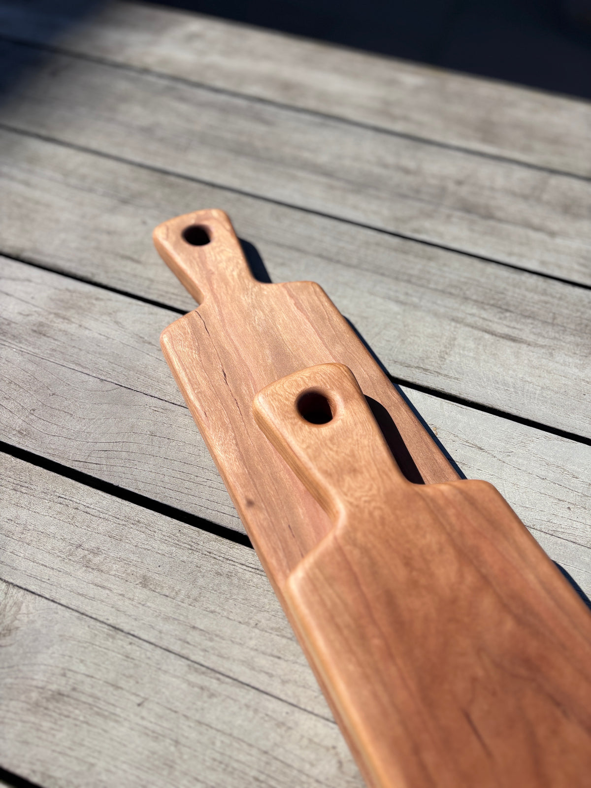 Narrow English Cherry Charcuterie Board