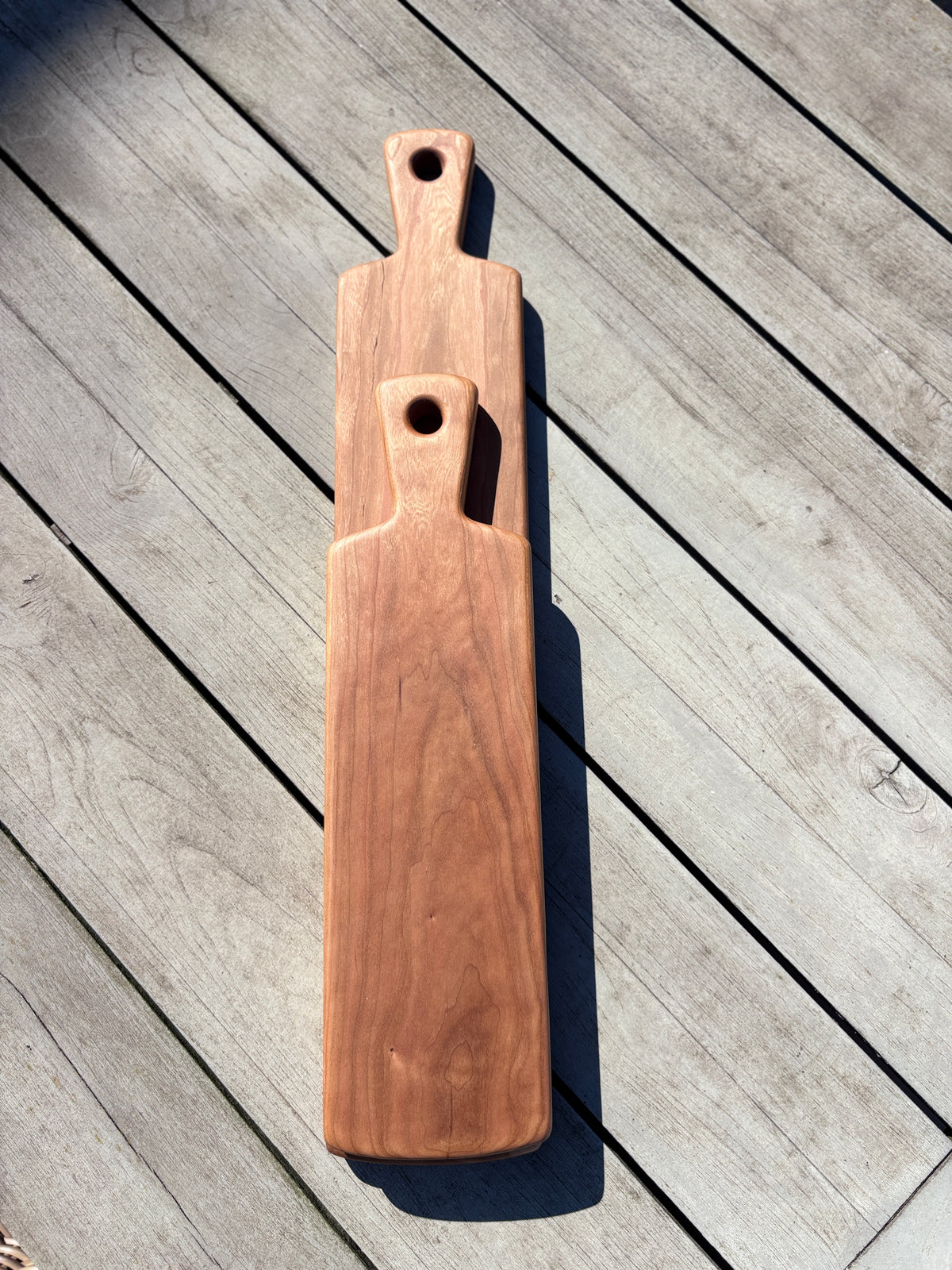 Narrow English Cherry Charcuterie Board