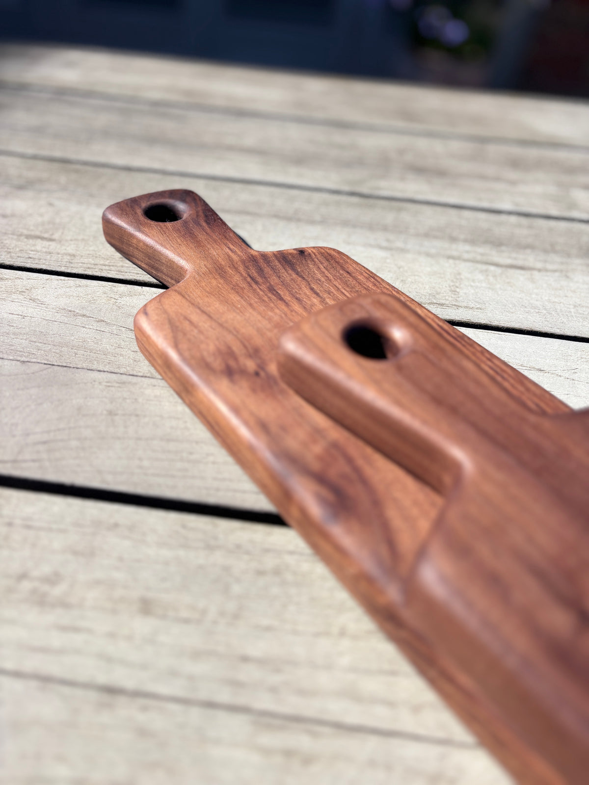 Narrow Black Walnut Charcuterie Board