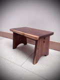 Black Walnut Foot Stool