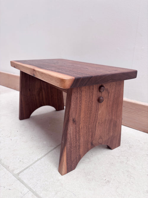 Black Walnut Foot Stool
