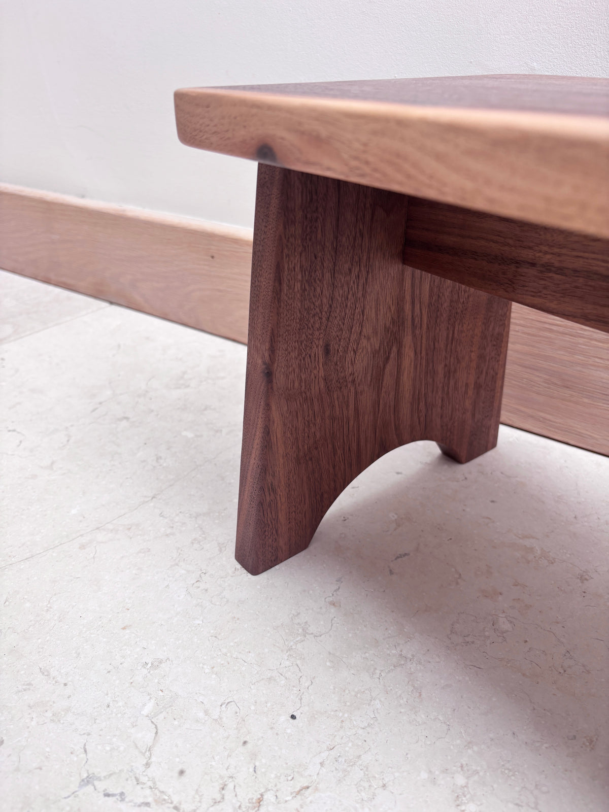 Black Walnut Foot Stool