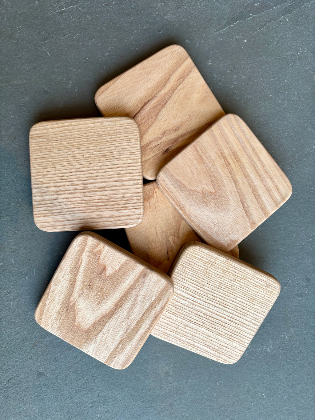 English Ash Coasters