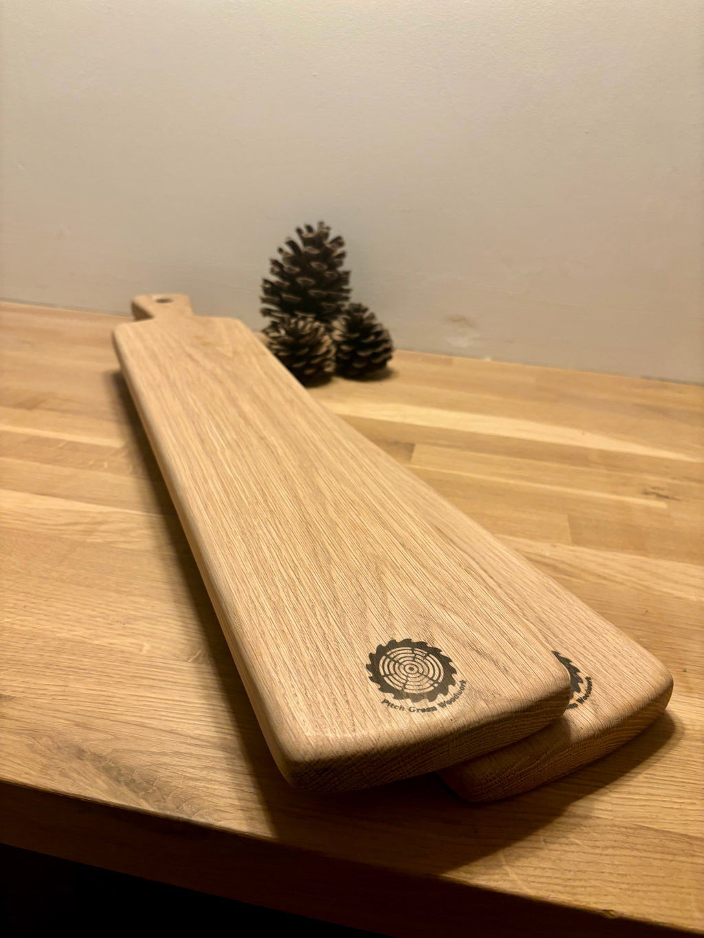 Narrow English Oak Charcuterie Board