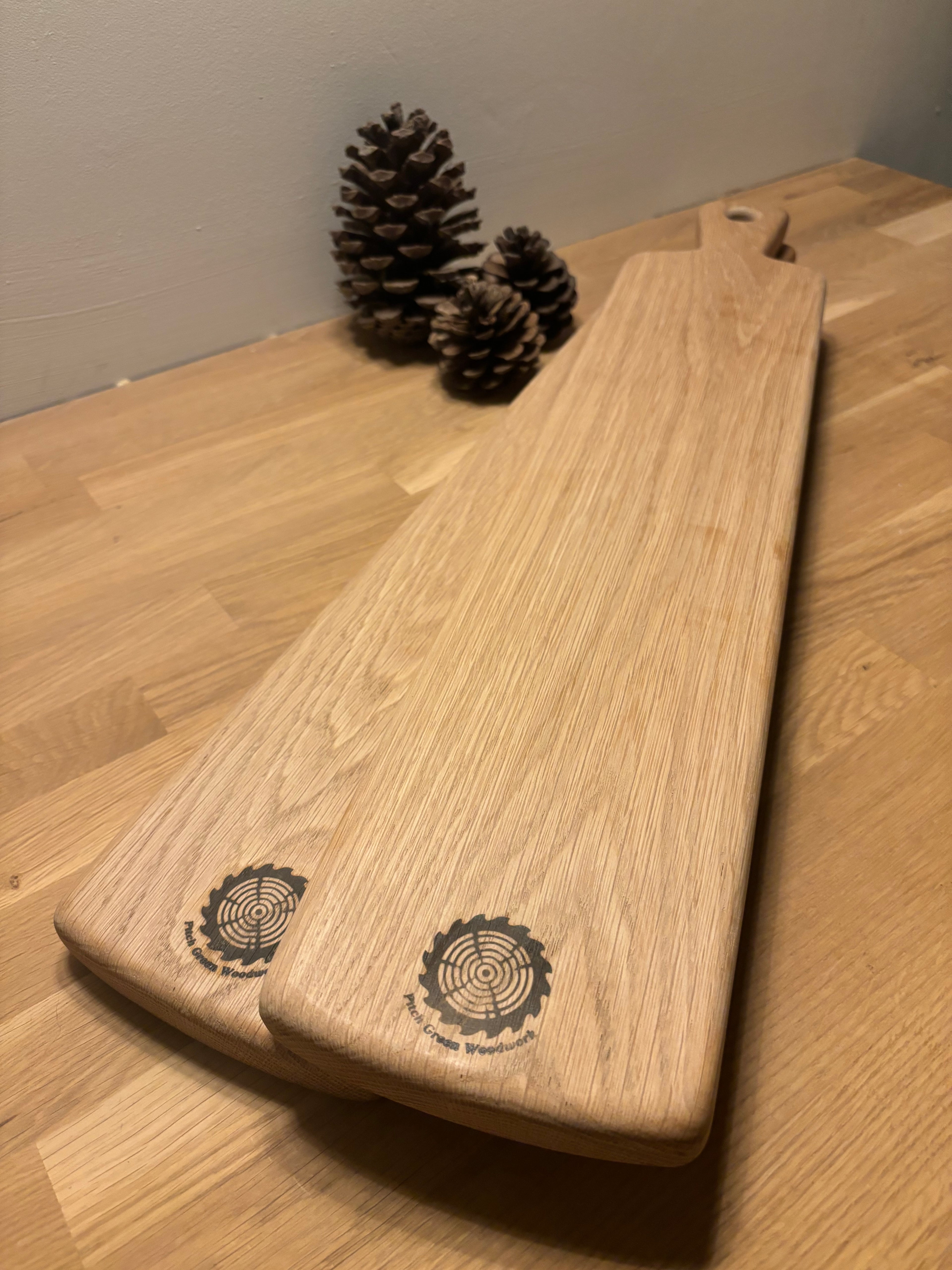 Narrow English Oak Charcuterie Board