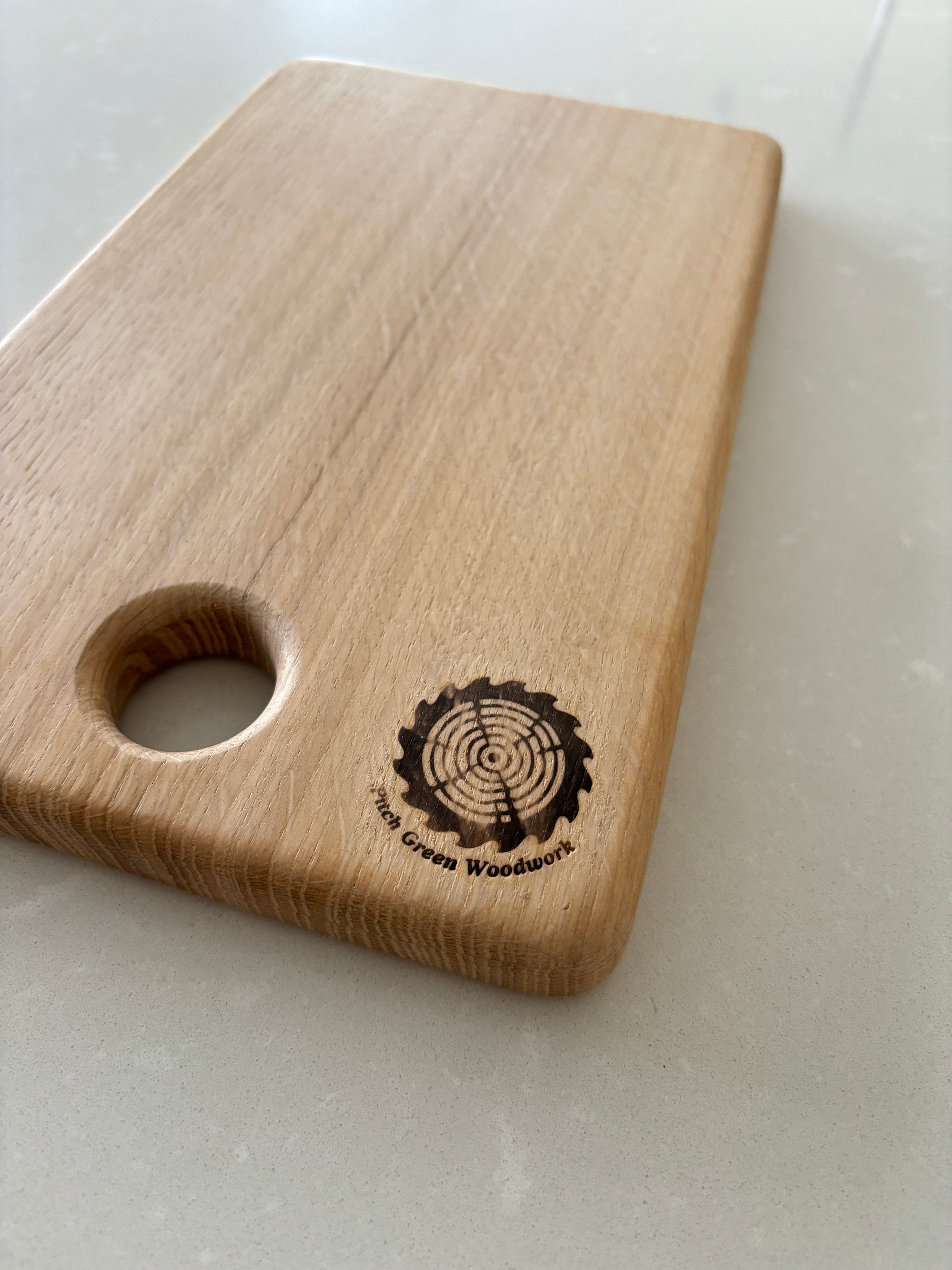 Medium English Oak Chopping Board