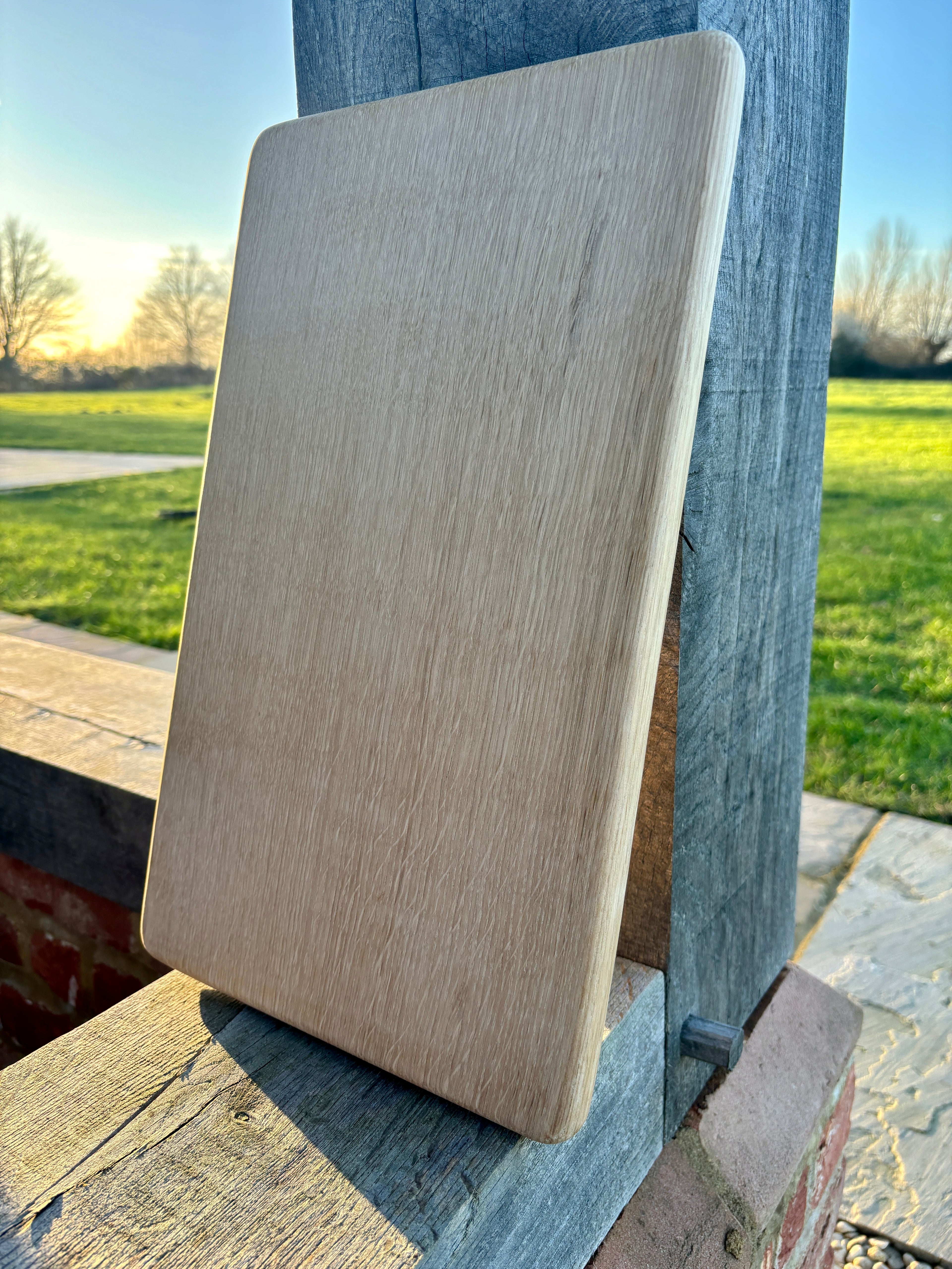 Large English Oak Chopping Board