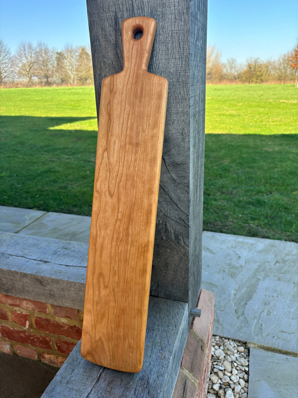 Narrow English Cherry Charcuterie Board