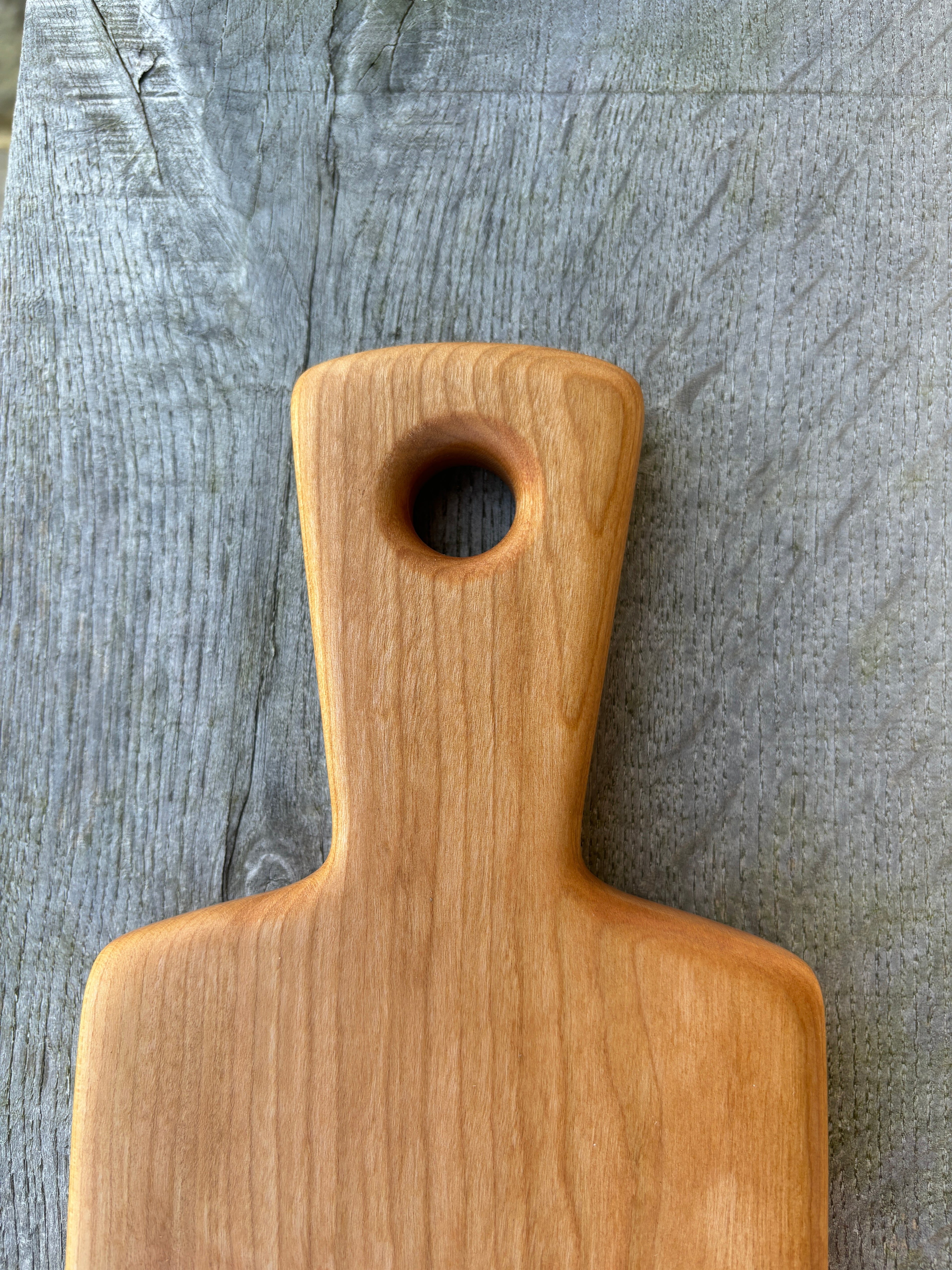 Narrow English Cherry Charcuterie Board
