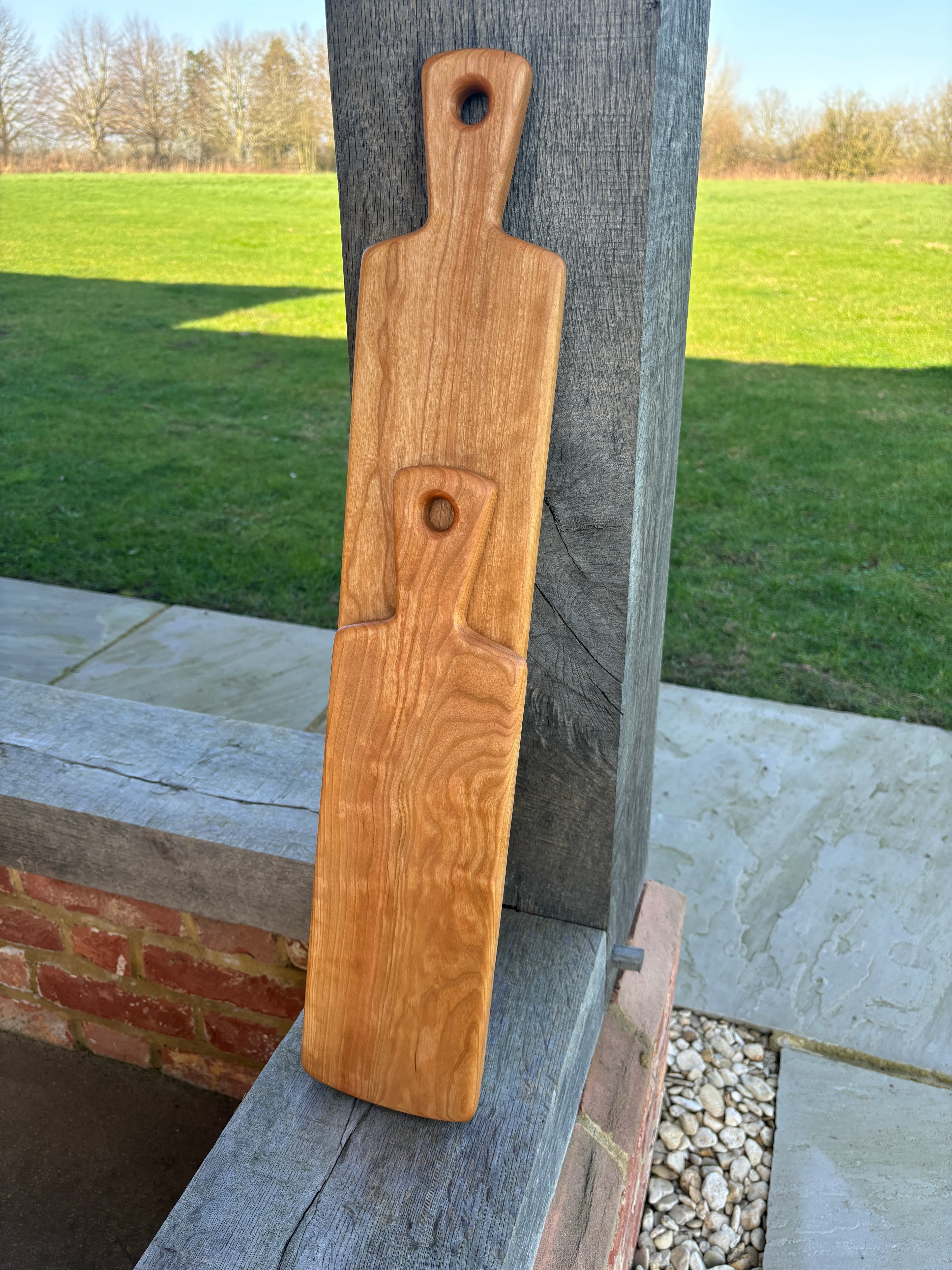 Narrow English Cherry Charcuterie Board
