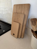 English Oak Chopping Board Set