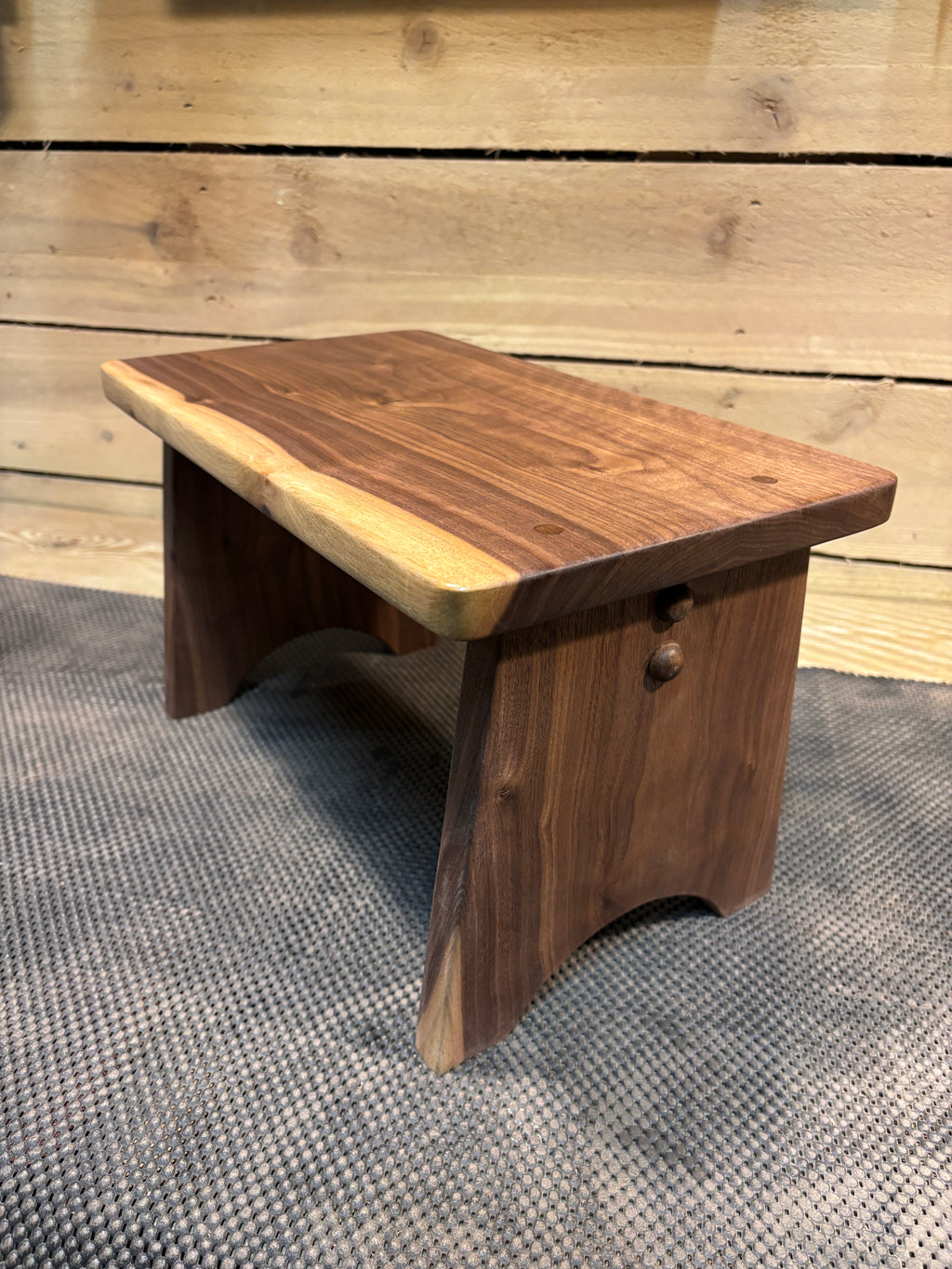 Black Walnut Foot Stool