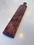 Narrow Black Walnut Charcuterie Board
