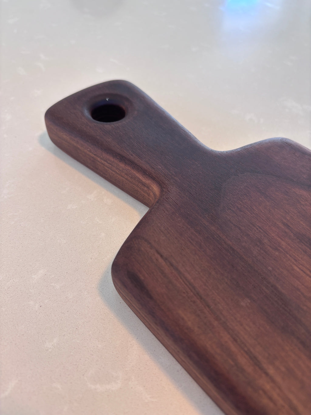 Narrow Black Walnut Charcuterie Board