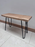Waney Edge English Oak Bench