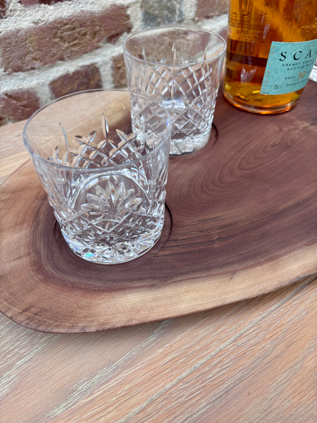 Black Walnut Drinks Board