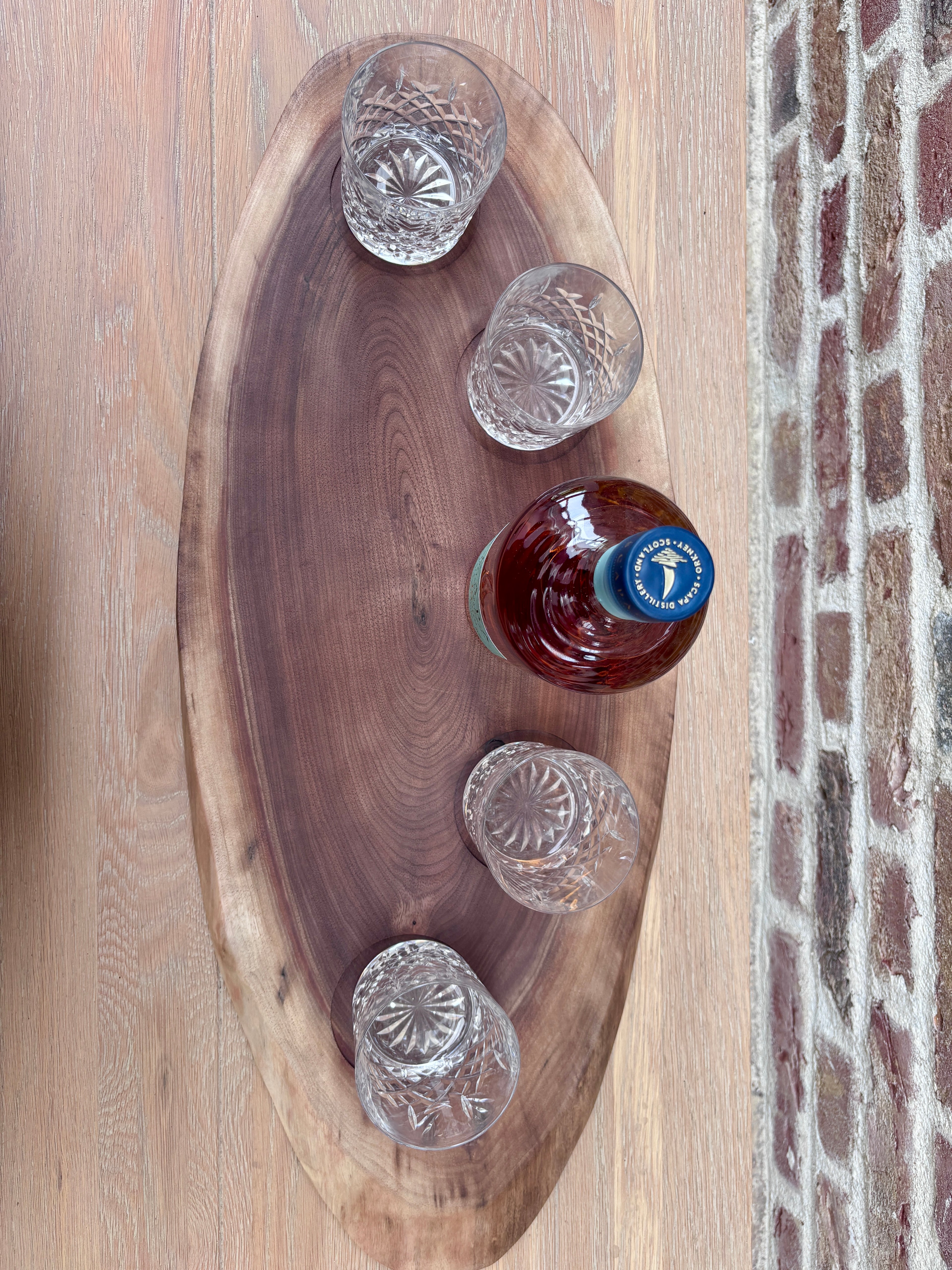 Black Walnut Drinks Board