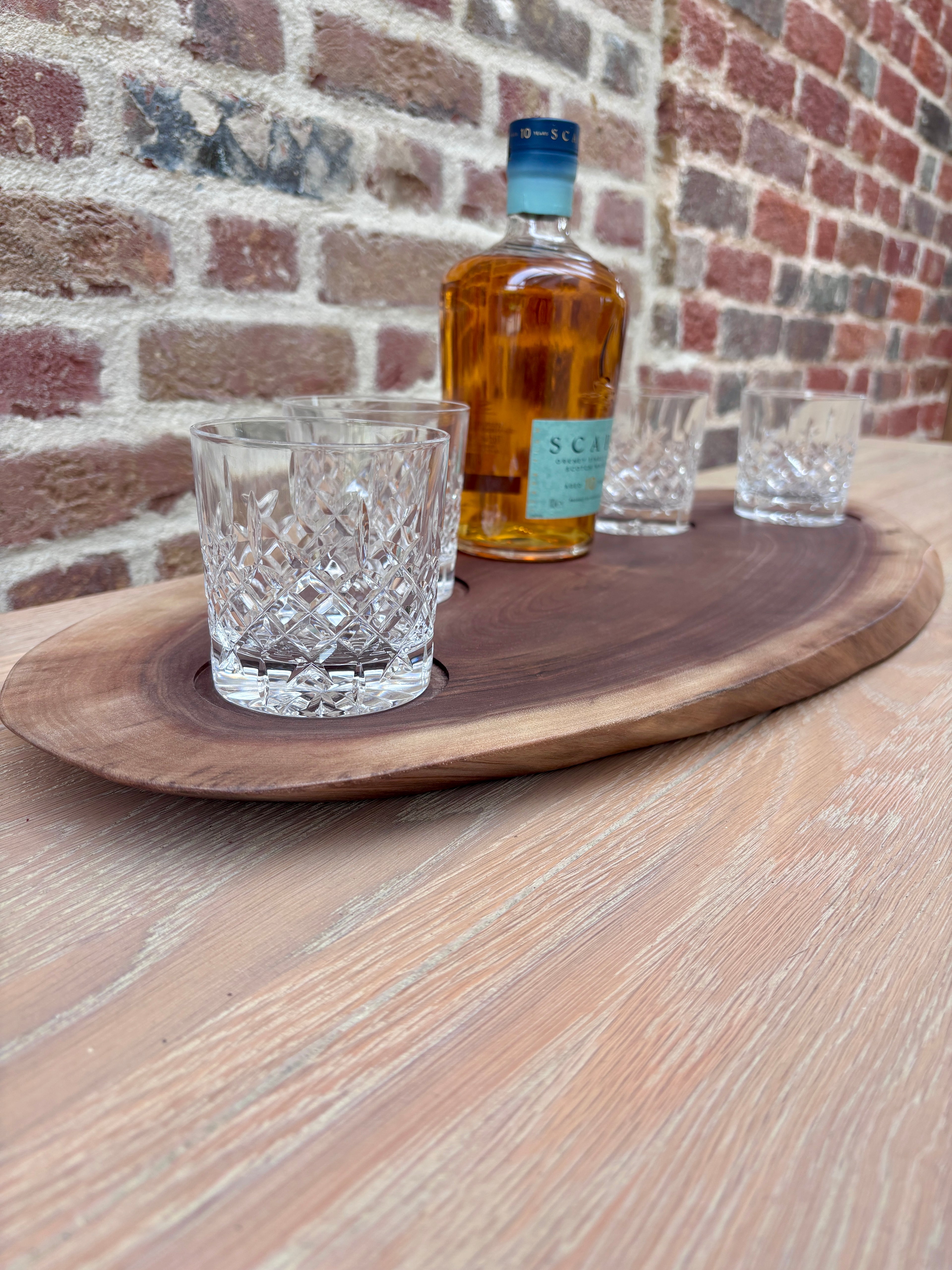 Black Walnut Drinks Board