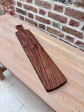 Narrow Black Walnut Charcuterie Board