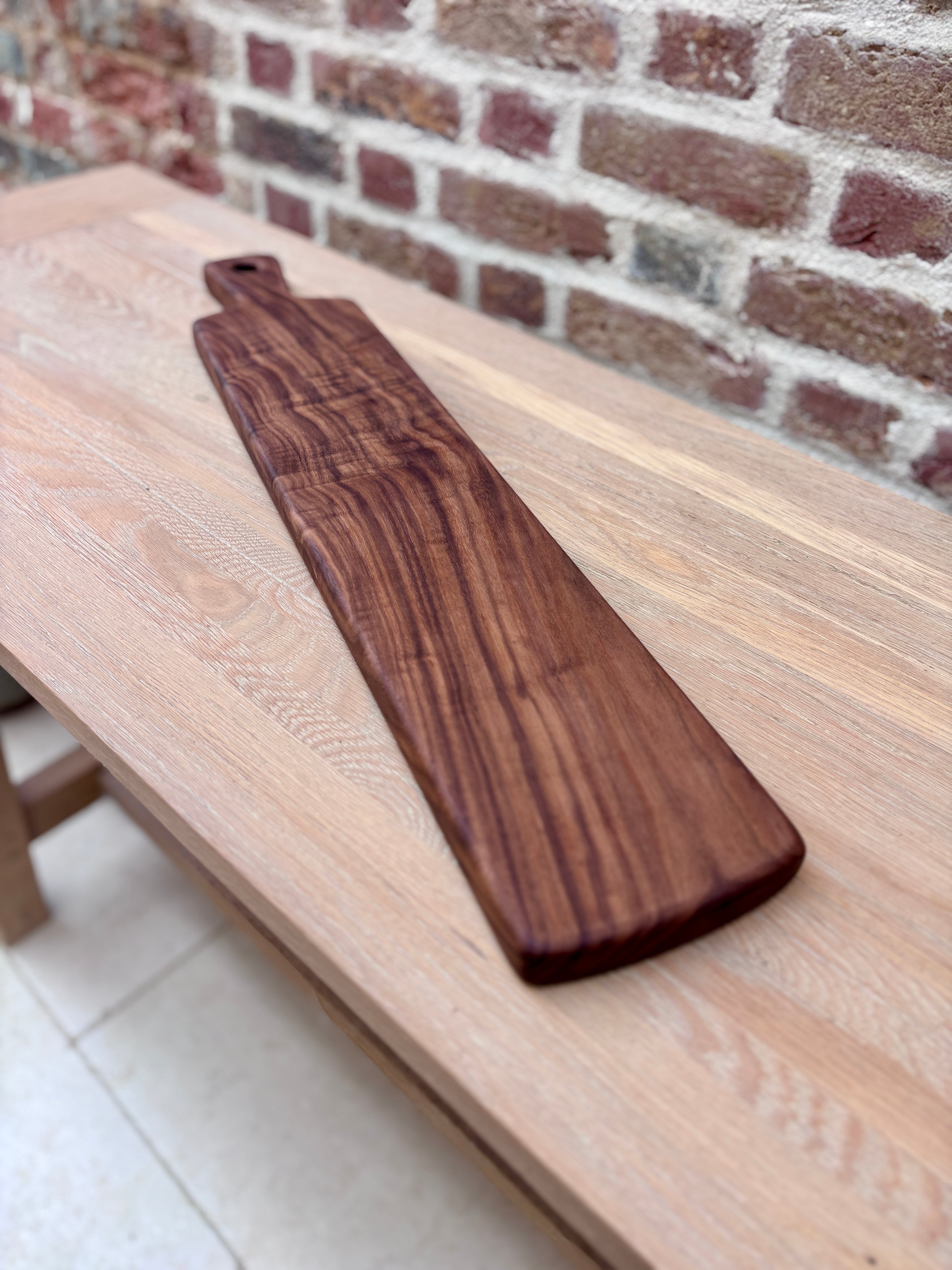 Narrow Black Walnut Charcuterie Board