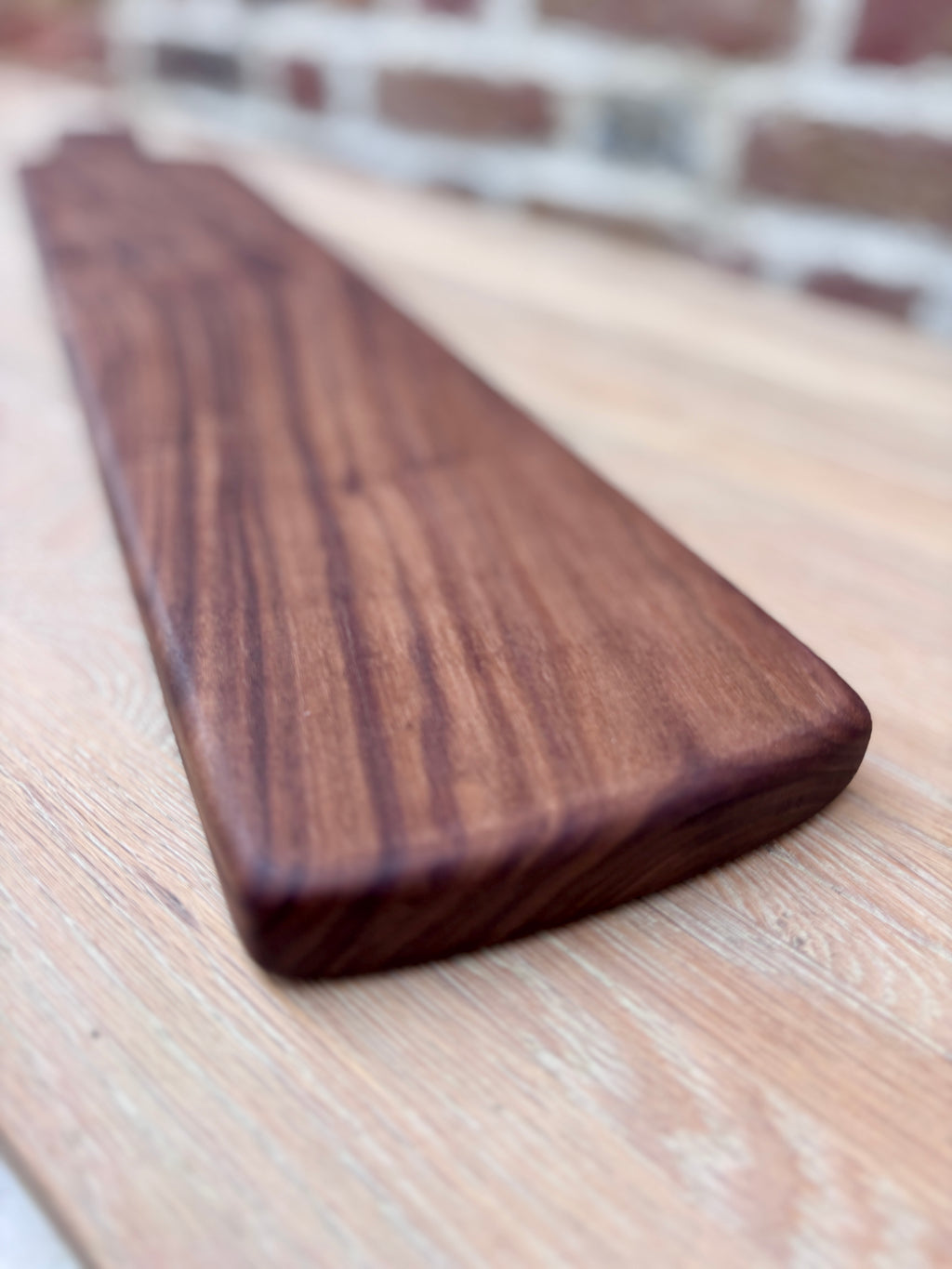 Narrow Black Walnut Charcuterie Board